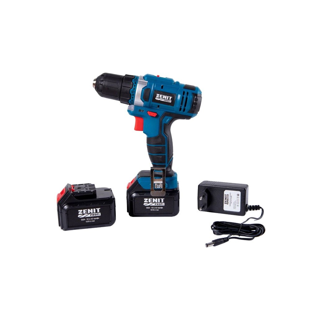 Шуруповерт Зеніт "ПРОФІ" ЗША-18 Li А2 (850854) - зображення 6
