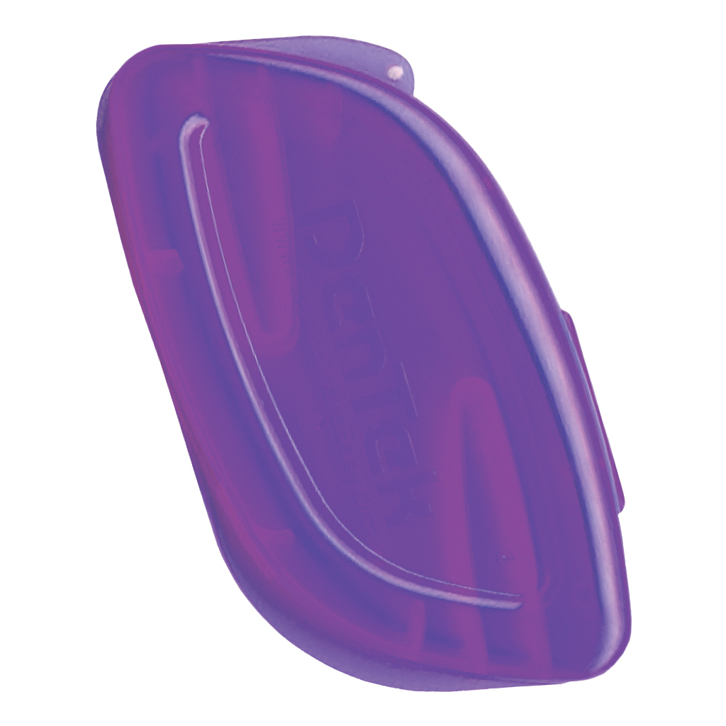 Флос-зубочистки DenTek 12 шт. + 2 футляри рожевий та фіолетовий (047701003473-pink-violet) - зображення 3