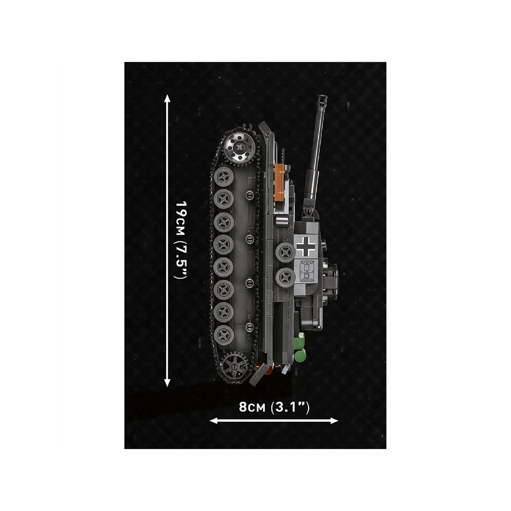Конструктор Cobi Company of Heroes 3 Танк Panzer IV, 610 деталей (COBI-3045) - зображення 8