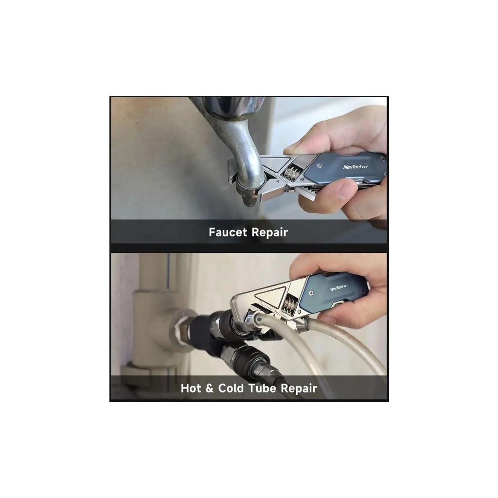 Мультитул Xiaomi NexTool гайковий ключ Light Duty Wrench W1 6in1 (NE20238) - зображення 12