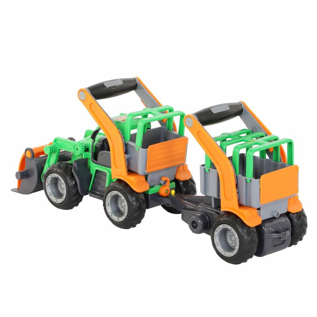 Спецтехніка Polesie трактор-навантажувач ГріпТрак (37398) - зображення 3