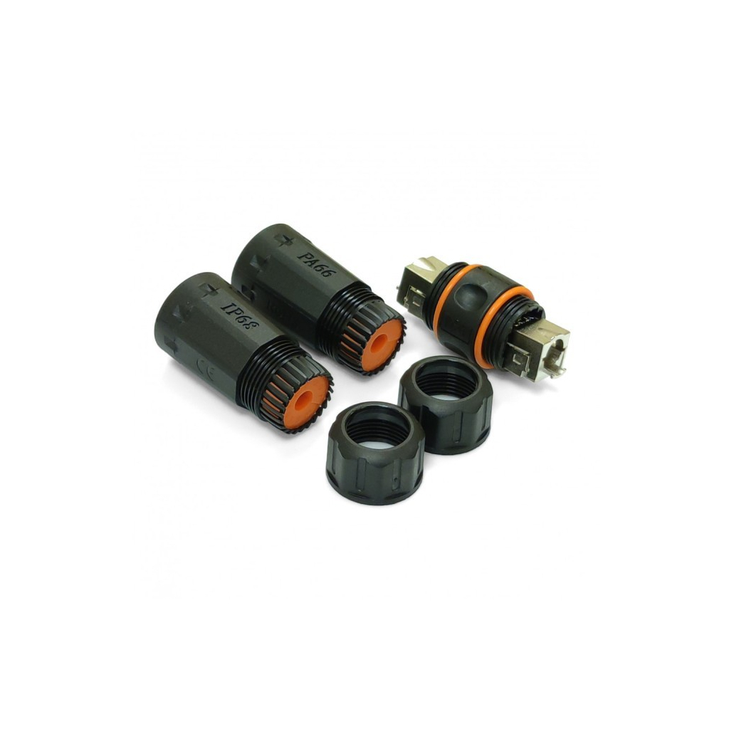 Конектор RJ45 водонепроникний IP68, cat.6A STP Eserver (WT-2611) - picture 3