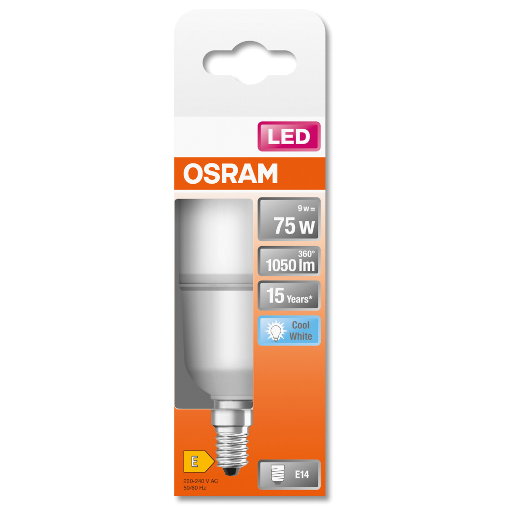 Лампочка Osram LED Star STICK75 10W/840 230V FR E14 (4058075428409) - изображение 4
