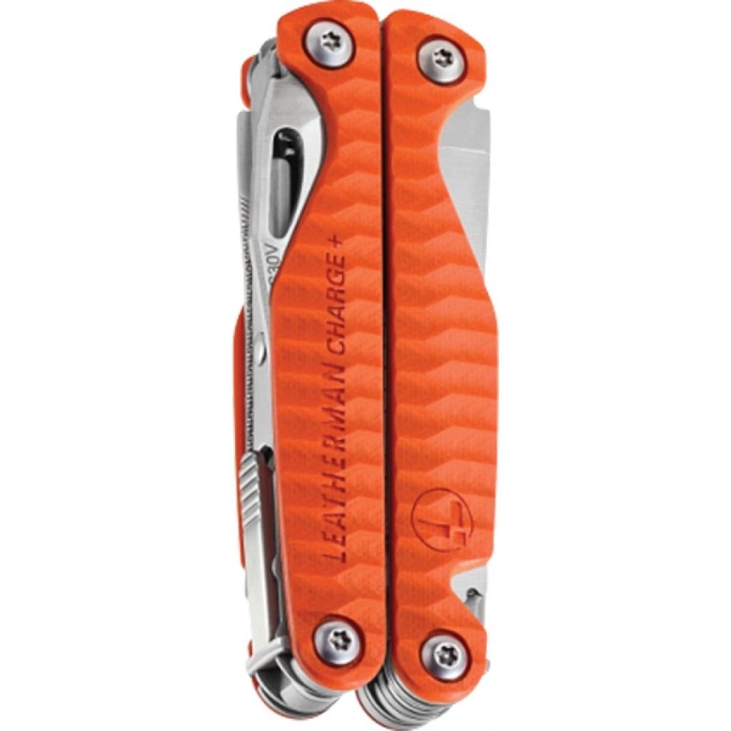Мультитул Leatherman Charge Plus Orange, синтетич. чохол, карт. кор., метрич. біти (832782) - зображення 4