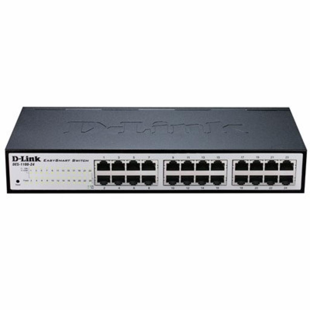 Комутатор мережевий D-Link DES-1100-24 - зображення 1