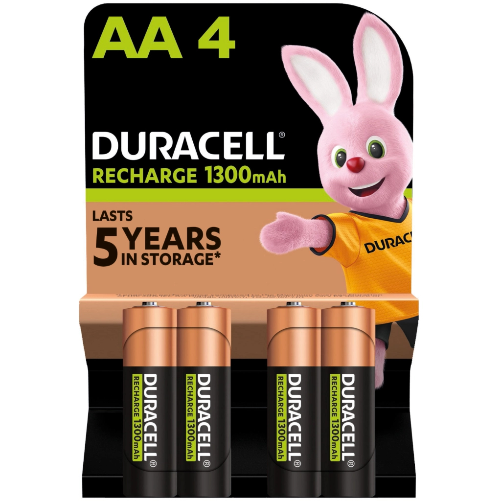 Акумулятор Duracell AA HR6 1300mAh * 4 (5007324) - зображення 1