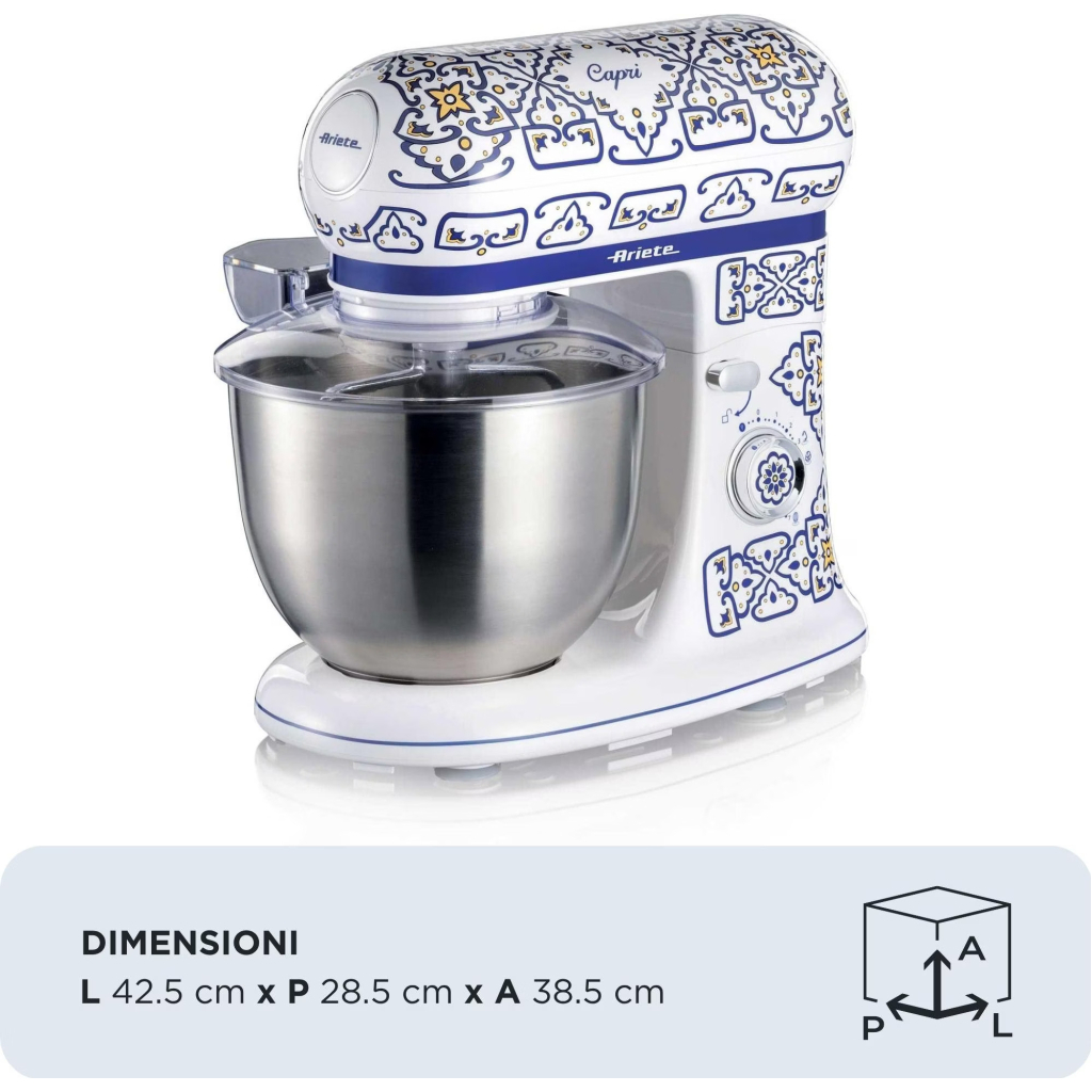 Кухонний комбайн Ariete 1588 Capri - изображение 12
