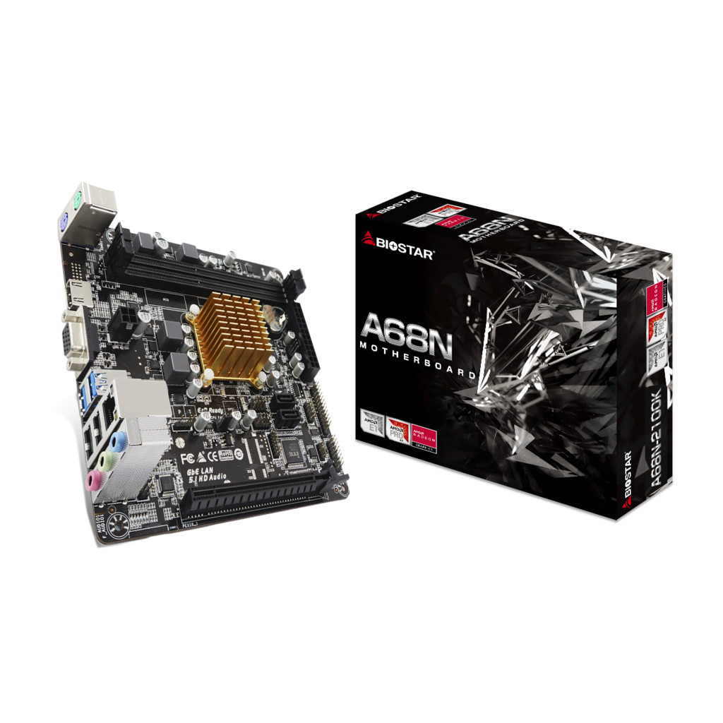 Материнська плата Biostar A68N-2100K - зображення 2