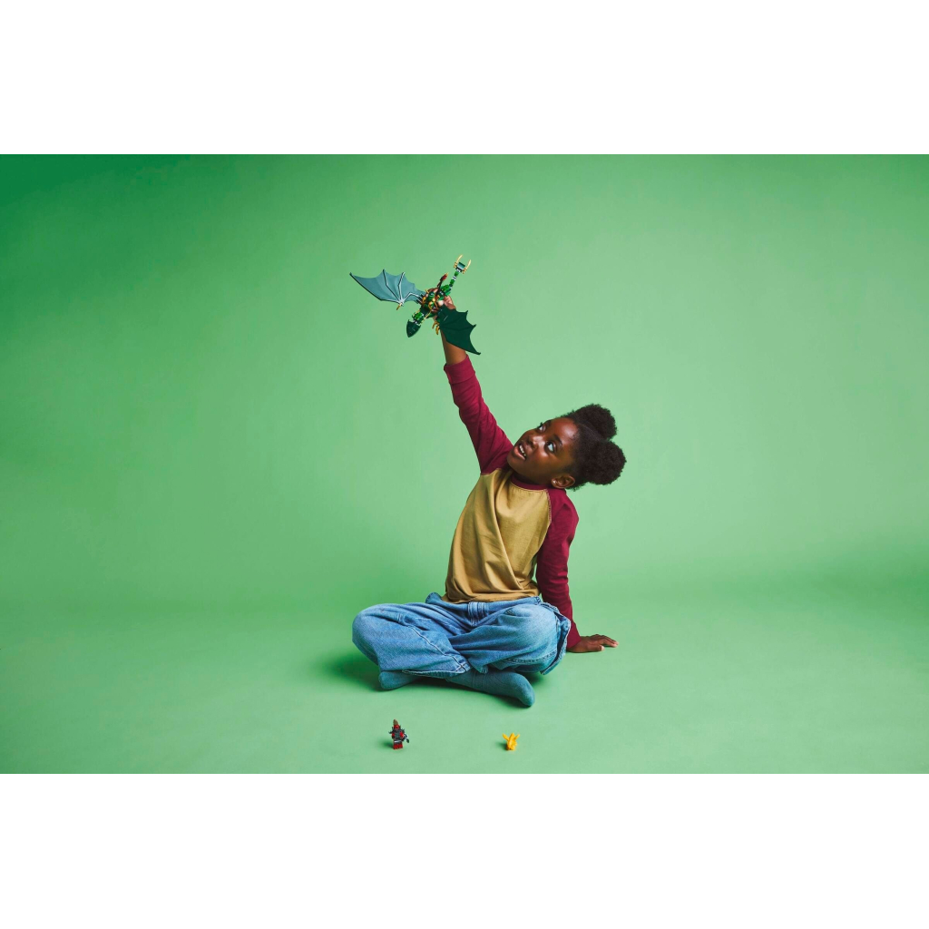 Конструктор LEGO Ninjago Зелений лісовий дракон Ллойда (71829) - зображення 8