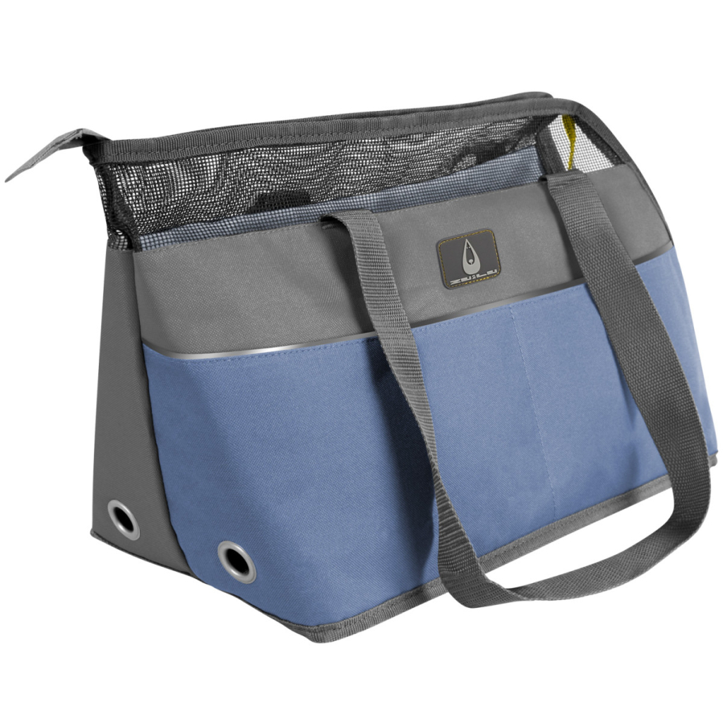 Переноска для тварин Collar 41х21х27 см до 6 кг Сіра (9977) - зображення 1