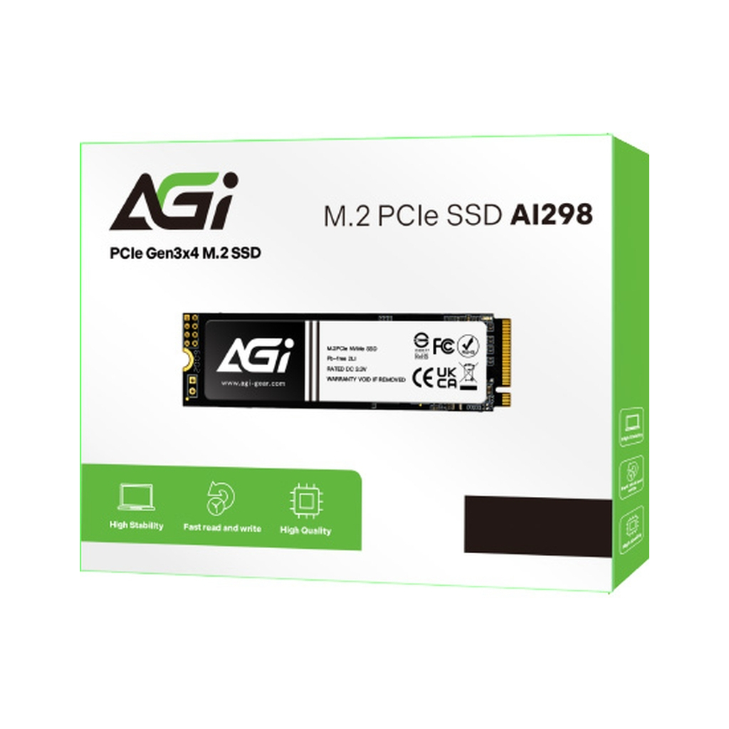 Накопичувач SSD M.2 2280 512GB AGI (AGI512GIMAI298-CB) - зображення 2