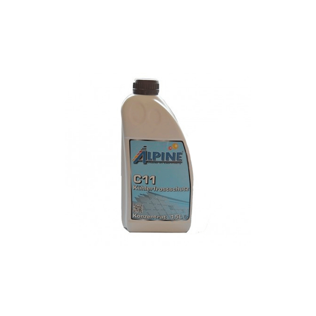 Антифриз Alpine C11 Kuhlerfrostschutz ready-mix -36C синій, 1,5л (1,7кг.) (RM 1145B-15) - зображення 1
