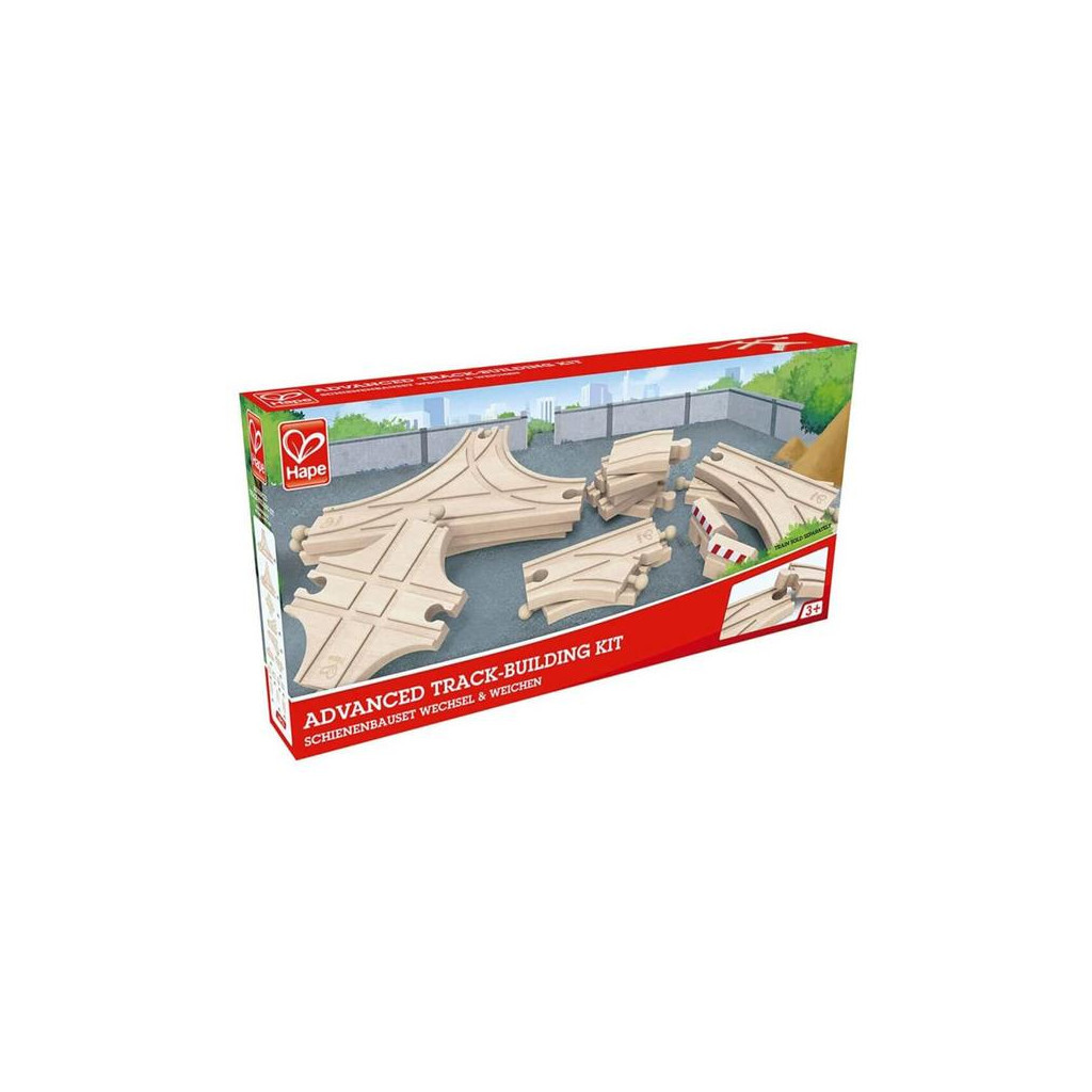 Залізниця Hape Набір для залізниці Рейки (E3733) - зображення 2