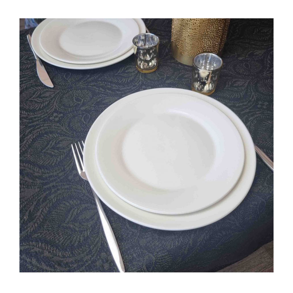 Скатертина Прованс Baroque Black 136х300 см (4823093437807) - зображення 3