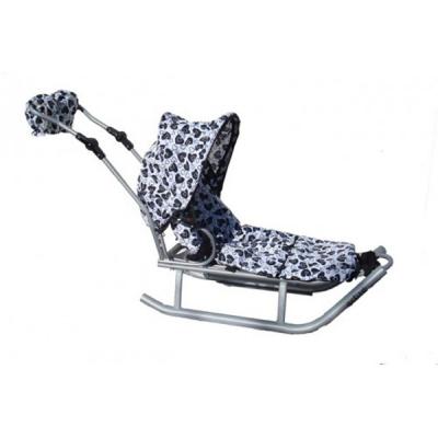 Санки Anmar Active белые в сердечки (15362) - зображення 1