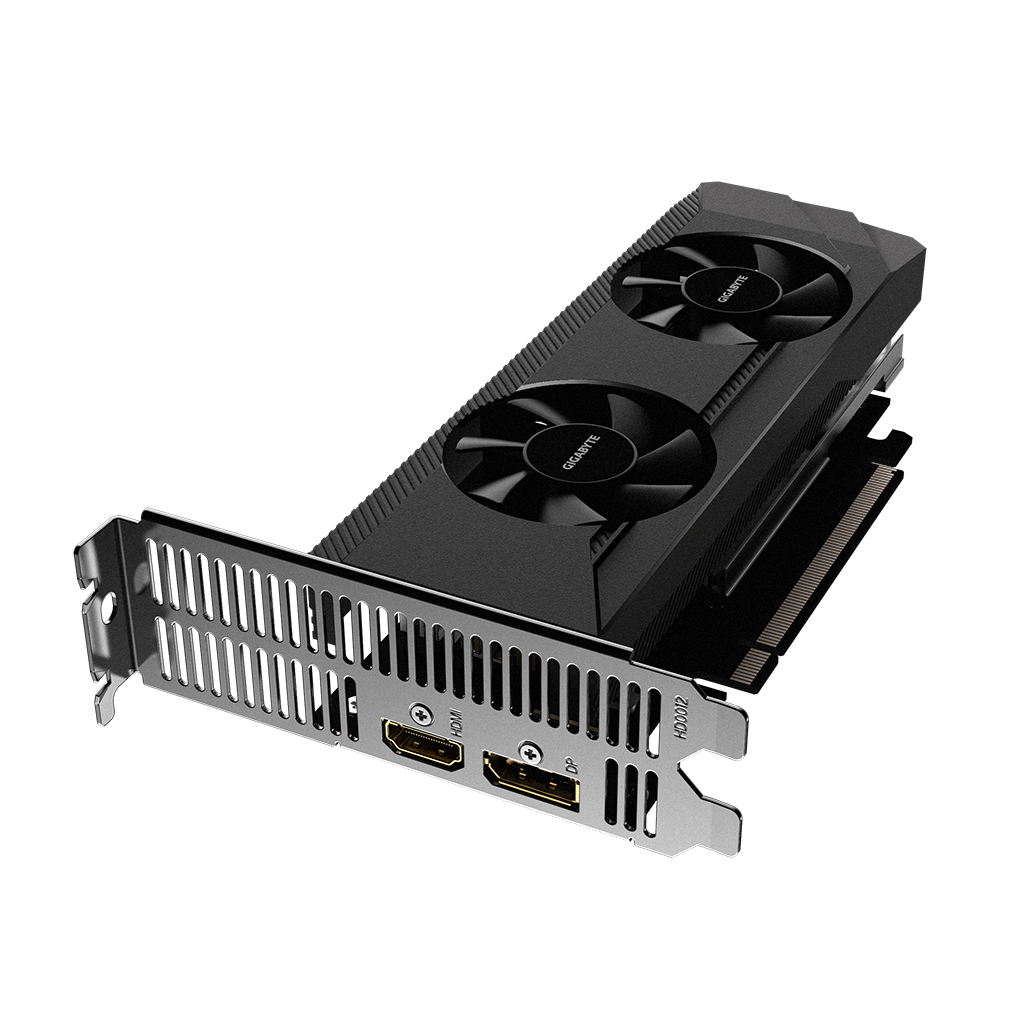 Відеокарта GIGABYTE Radeon RX 6400 4Gb LP (GV-R64D6-4GL) - зображення 4