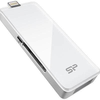 USB флеш накопичувач Silicon Power 32GB xDrive Z30 White USB 3.0/Lightning (SP032GBLU3Z30V1W) - зображення 5