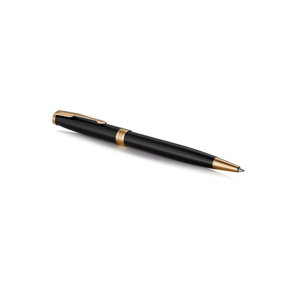 Ручка кулькова Parker SONNET 17 Black Lacquer GT BP (86 032) - зображення 2