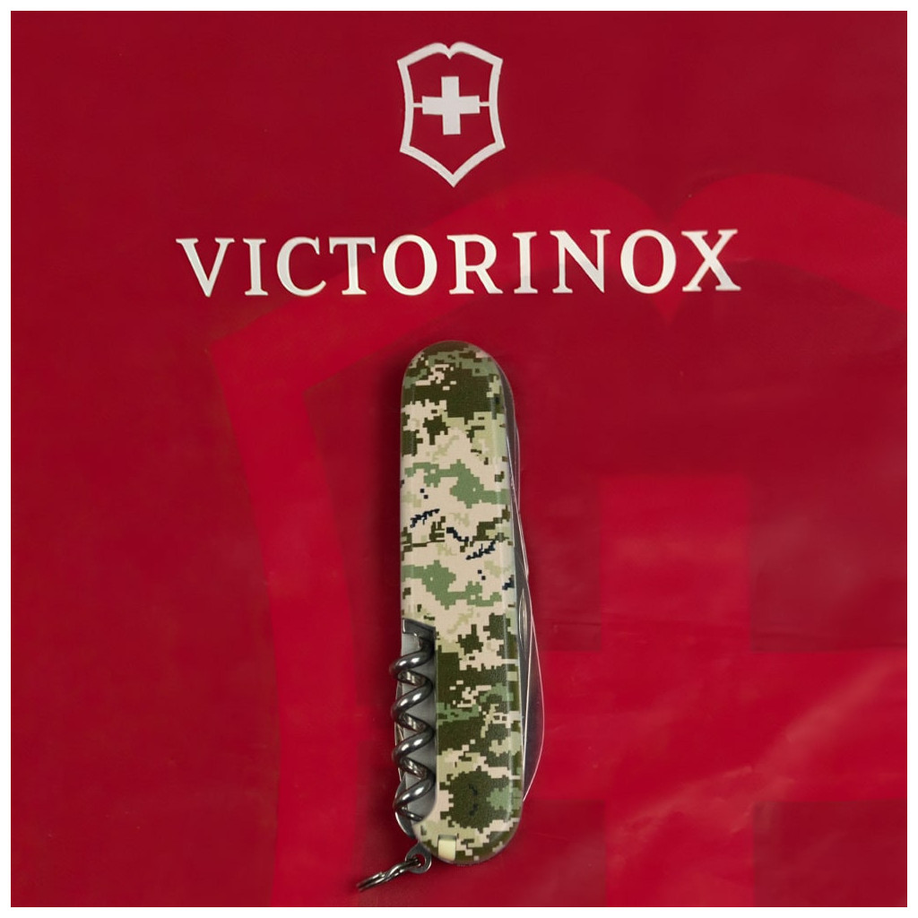Ніж Victorinox Huntsman Army 91 мм Піксель (1.3713.3_W3940p) - зображення 10