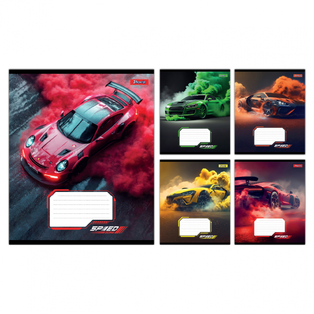 Зошит 1 вересня Speed А5 96 аркушів клітинка (768031) - зображення 1