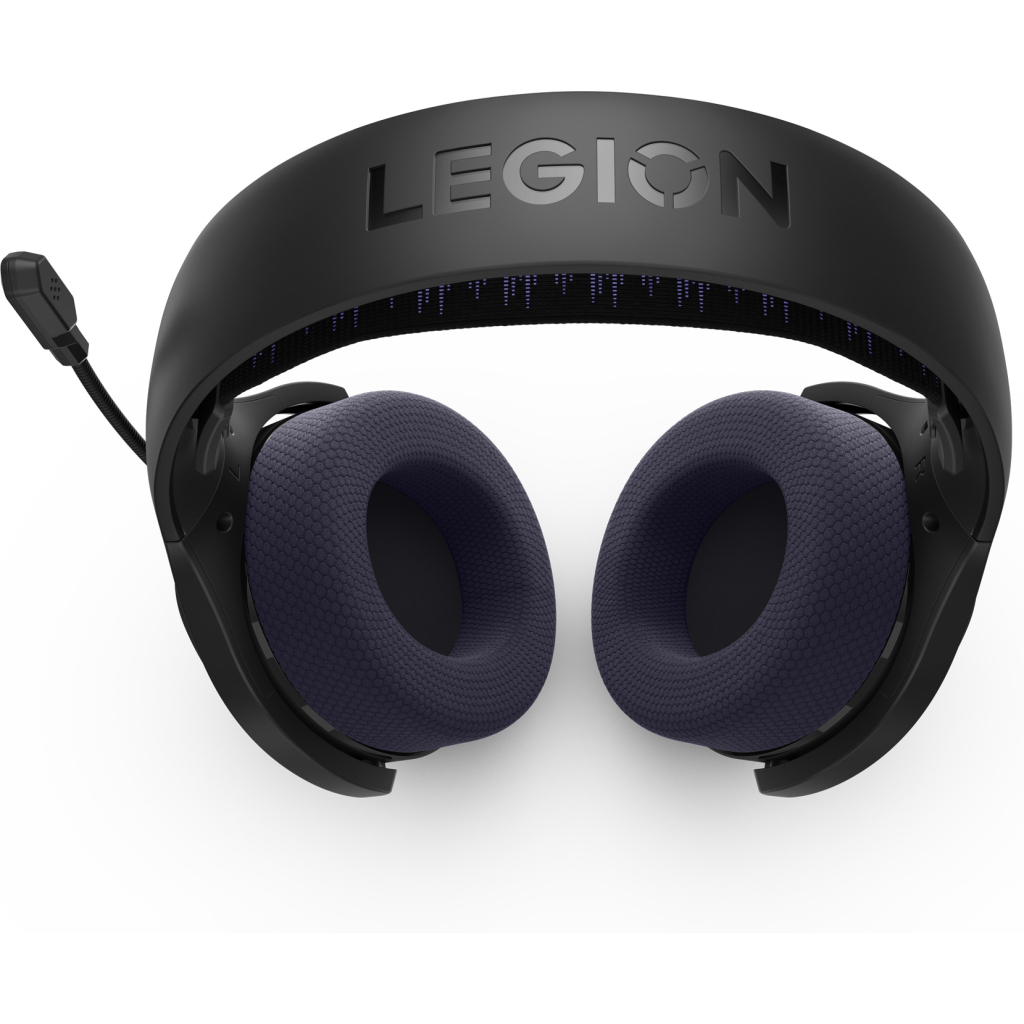 Навушники Lenovo Legion H410 Wireless Gaming Headset Black (GXD1R34013) - зображення 9