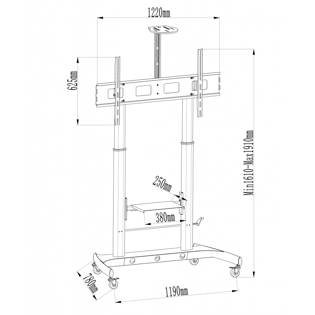 Стійка презентаційна Charmount FS126 - зображення 6