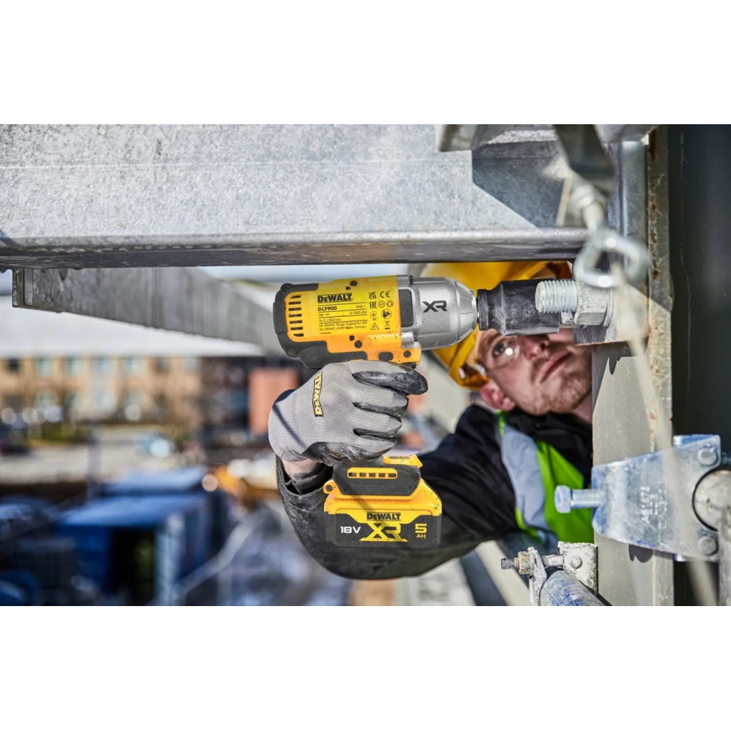 Гайковерт DeWALT ударний, 18V XR Li-lon, 1396 Нм, TSTAK (без АКБ та ЗП) (DCF900NT) - изображение 8