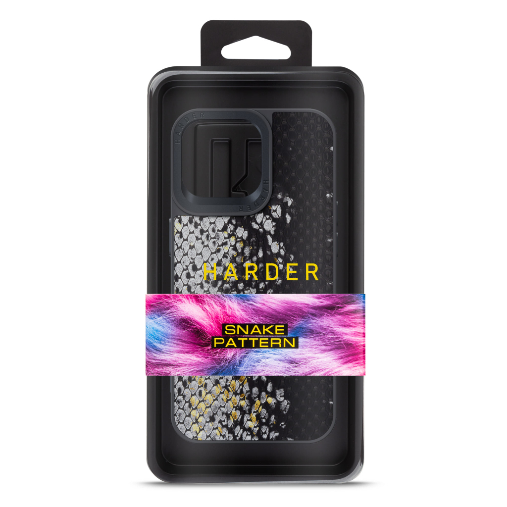 Чохол до мобільного телефона Harder Snake Pattern Apple iPhone 14 Pro Max Black (ARM76811) - зображення 3