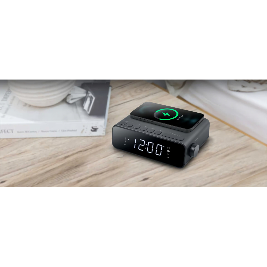 Настільний годинник Muse Радіо-годинник з USB (M-175 WI) - зображення 5