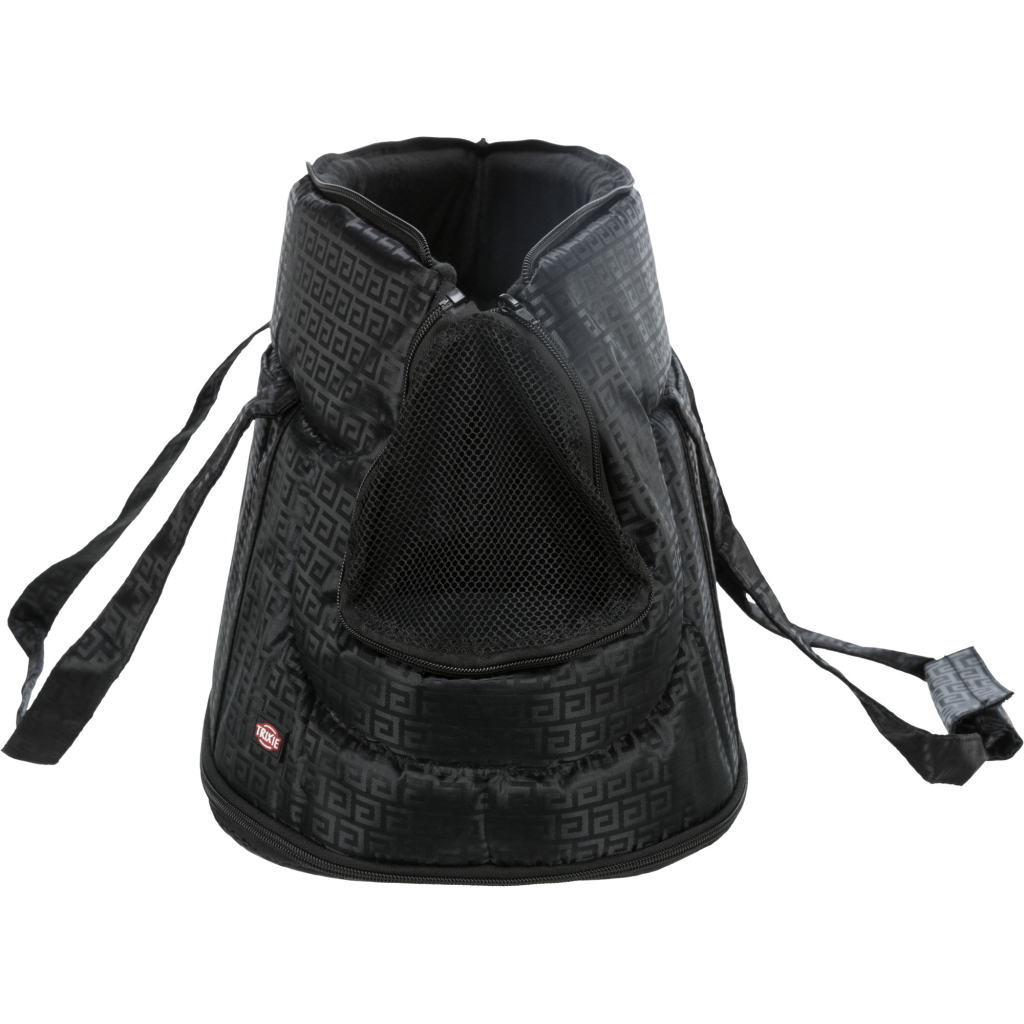 Переноска для тварин Trixie Riva Carrier 26х30x45 см до 7 кг (чорна) (4011905362113) - зображення 3