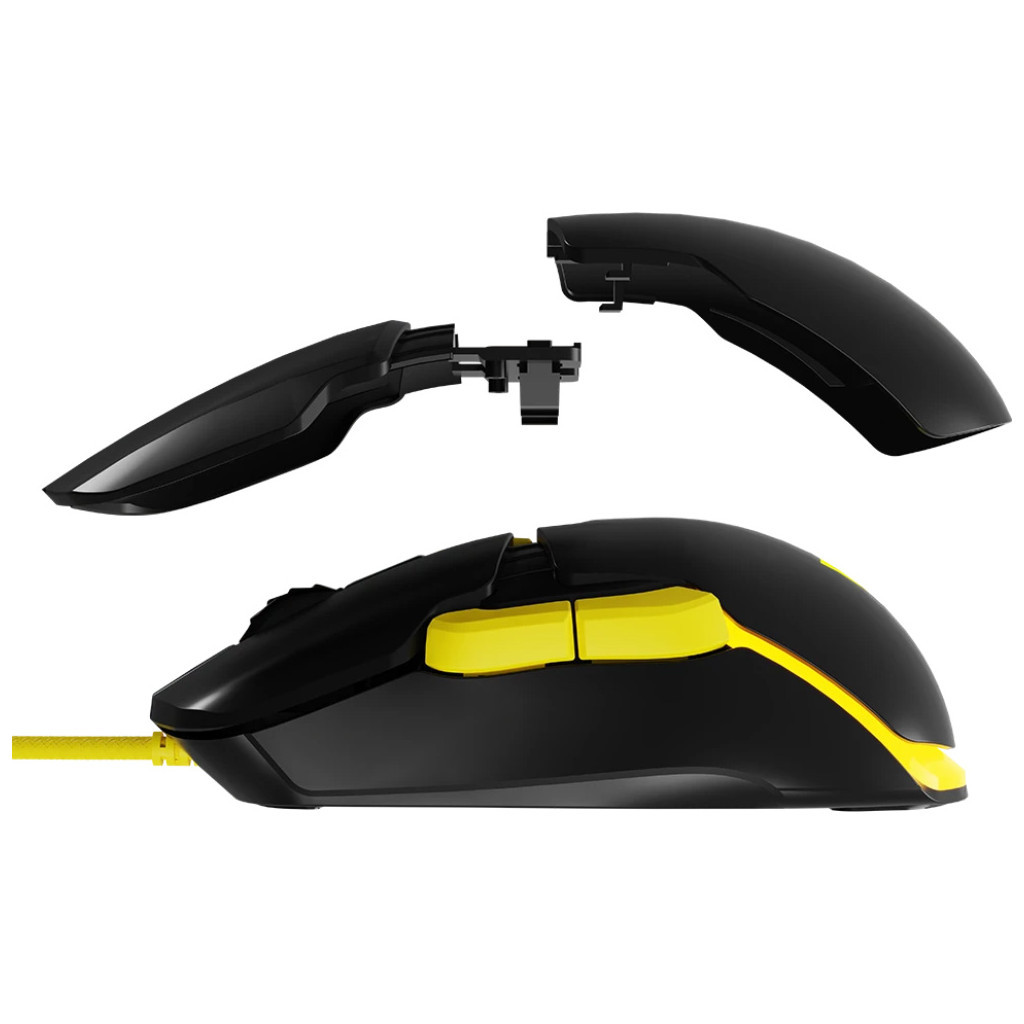 Мишка Modecom Jager Volcano RGB Hot-Swap Custom USB Black (M-MC-JAGER-100) - зображення 9