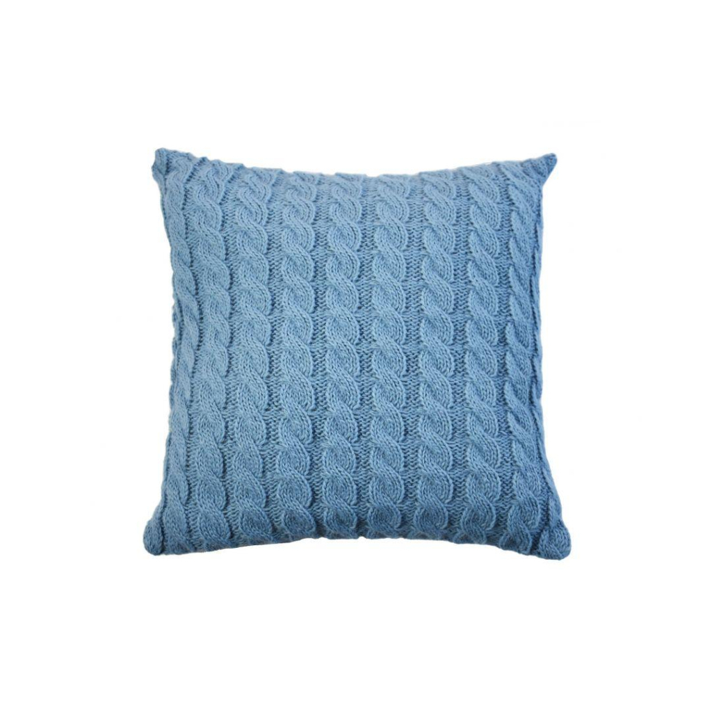 Наволочка Прованс декоративна в'язана Коси волошкова 45х45 (028638) - изображение 5