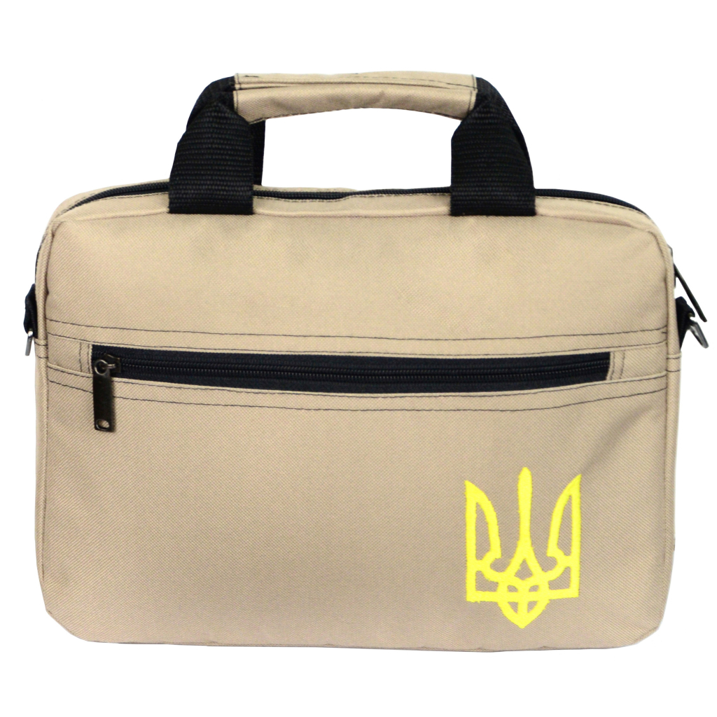 Сумка для ноутбука Porto 12'' PN12 TRIZUB Beige (PN12LB_TRIZ) - зображення 1