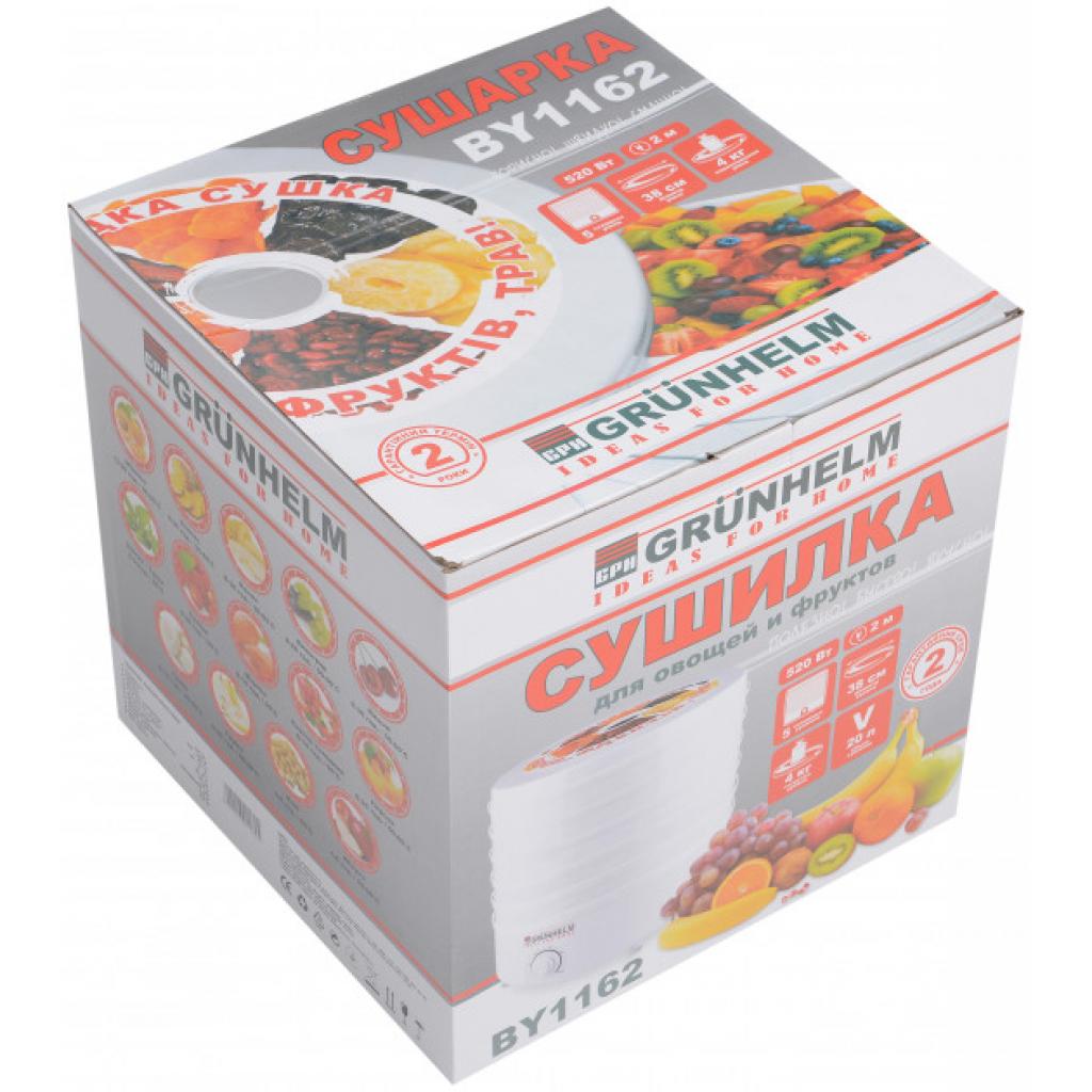 Сушка для овочів та фруктів Grunhelm BY 1162 (BY1162) - изображение 9