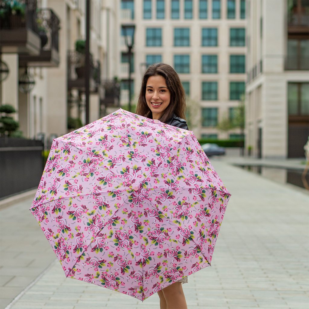 Парасоля Fulton L354-041161 Minilite-2 Pink Floral (L354-041161) - зображення 3