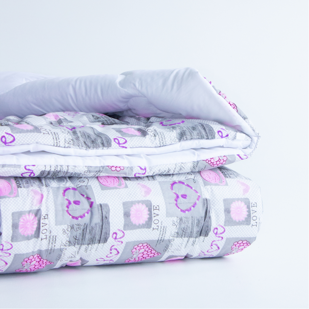 Ковдра MirSon антиалергенна BamBoo Зима №5273 Print Line Dancer 220x240 см (2200006103851) - зображення 4