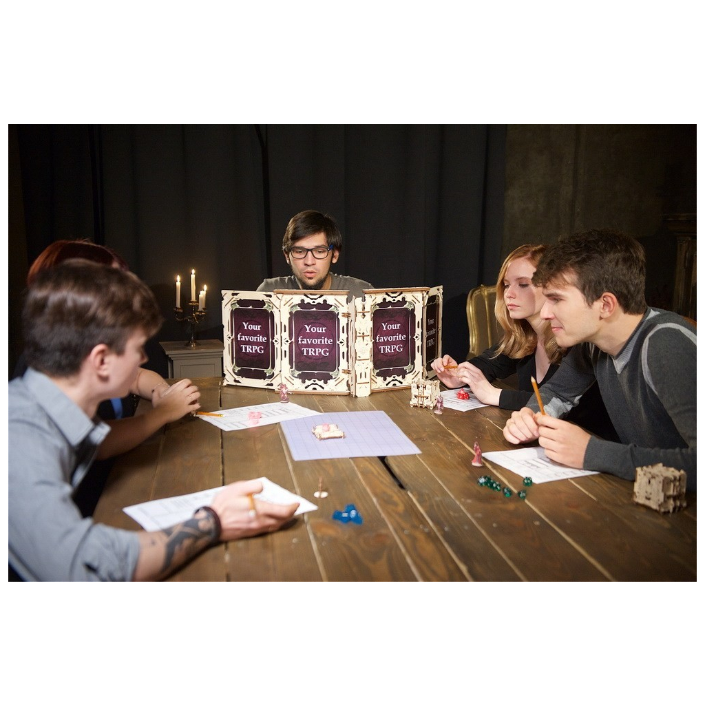 Конструктор Ugears Ширма Майстра для настільних ігор (70070) - зображення 9