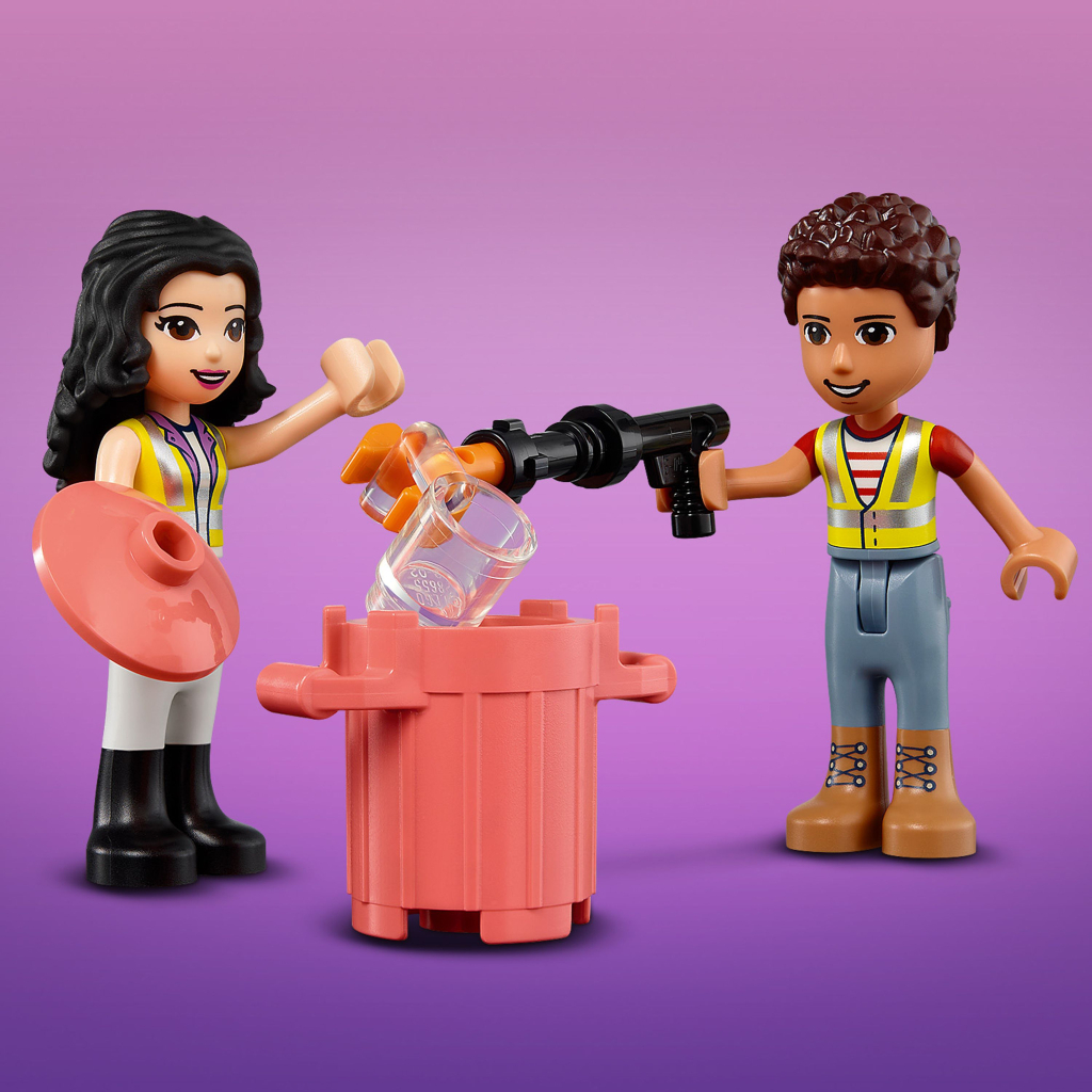 Конструктор LEGO Friends Сміттєпереробна вантажівка 259 деталей (41712) - зображення 8