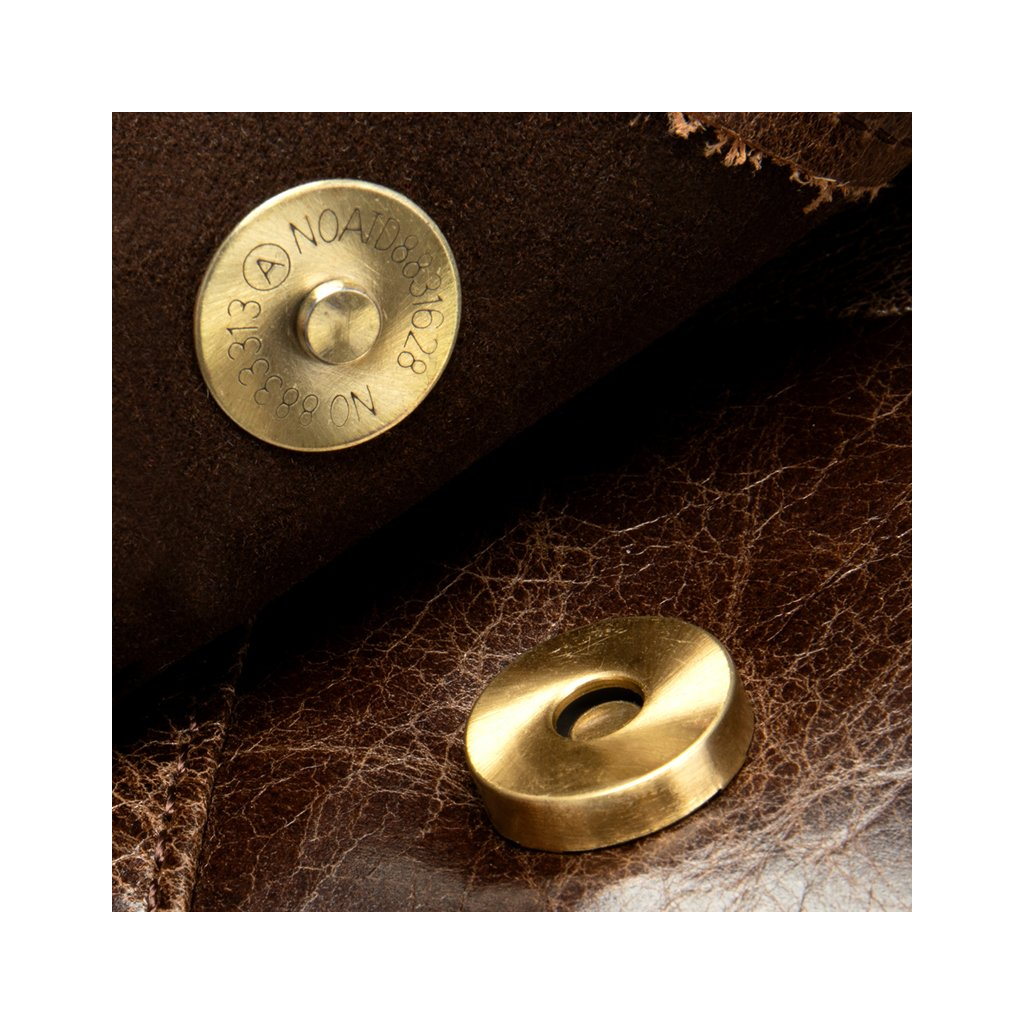 Сумка Vintage З натуральної гладкої шкіри Коричнева (14945) - зображення 10