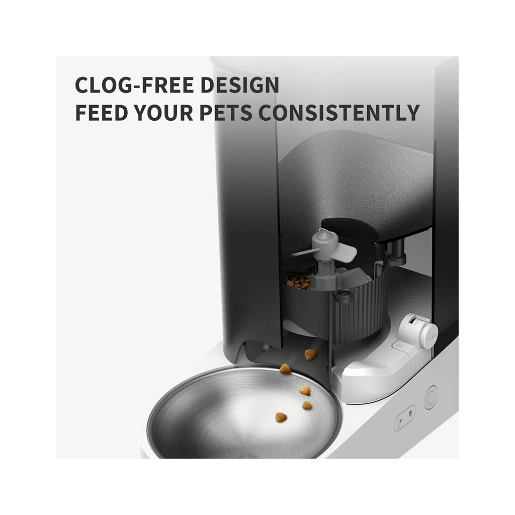 Універсальний посуд для тварин Petkit Fresh Element Solo Смарт-годівниця Dark Grey (P570) - изображение 5