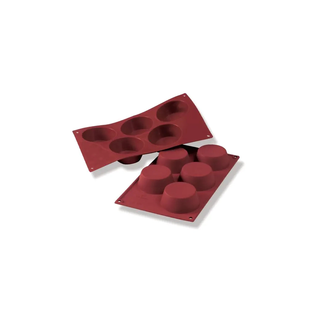 Форма для випікання Silikomart "Мафін" 81 мм, h 32 мм (SF024/C) - зображення 1