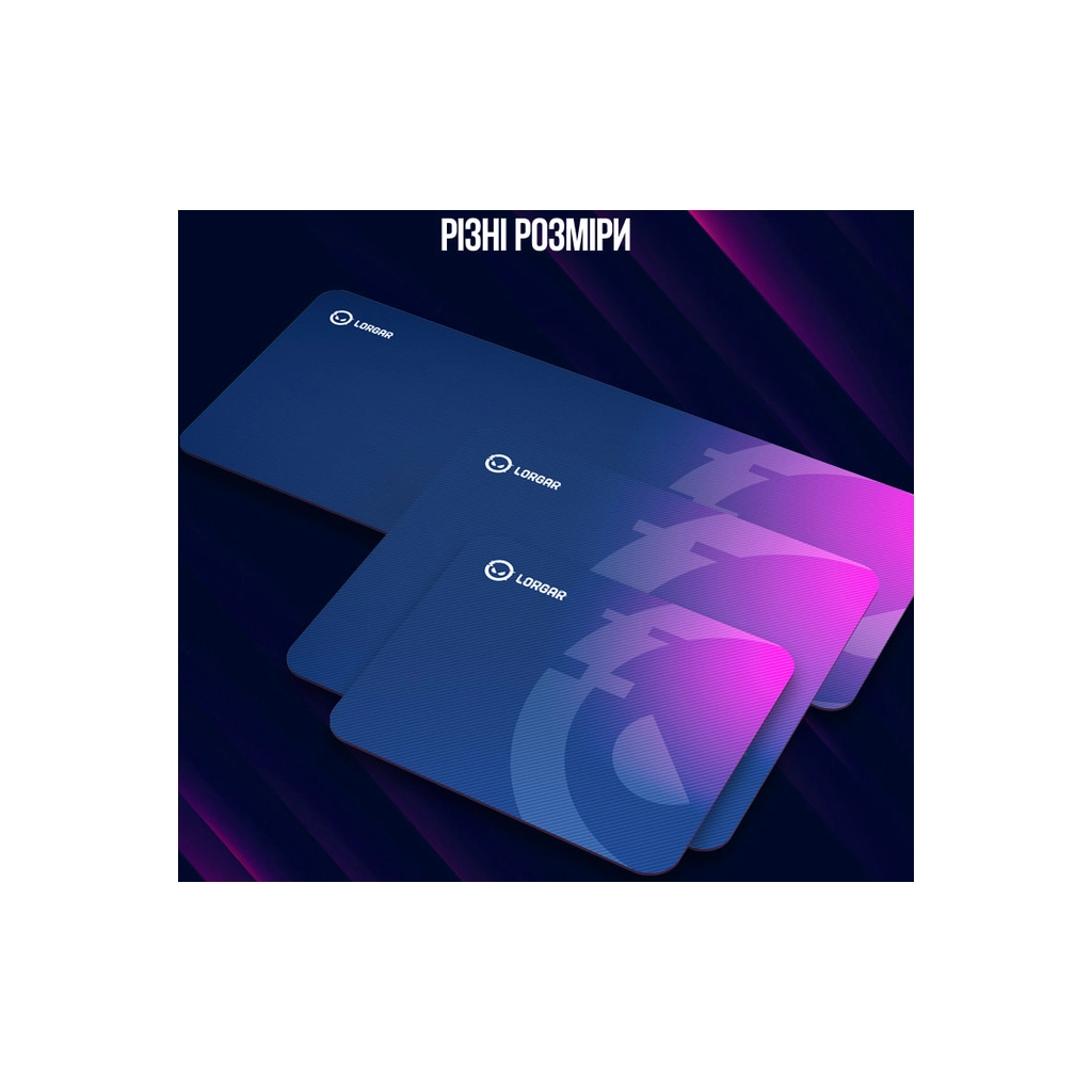 Килимок для мишки Lorgar Main 133 M Purple (LRG-GMP133) - picture 7