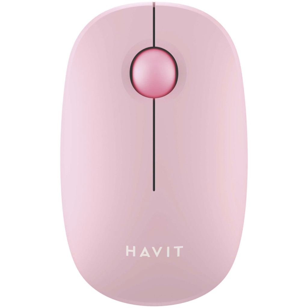 Мишка Havit HV-MS57GT Wireless Pink (6939119080129) - зображення 1