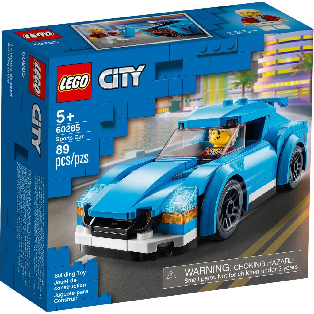 Конструктор LEGO City Great Vehicles Спортивний автомобіль 89 деталей (60285) - зображення 1
