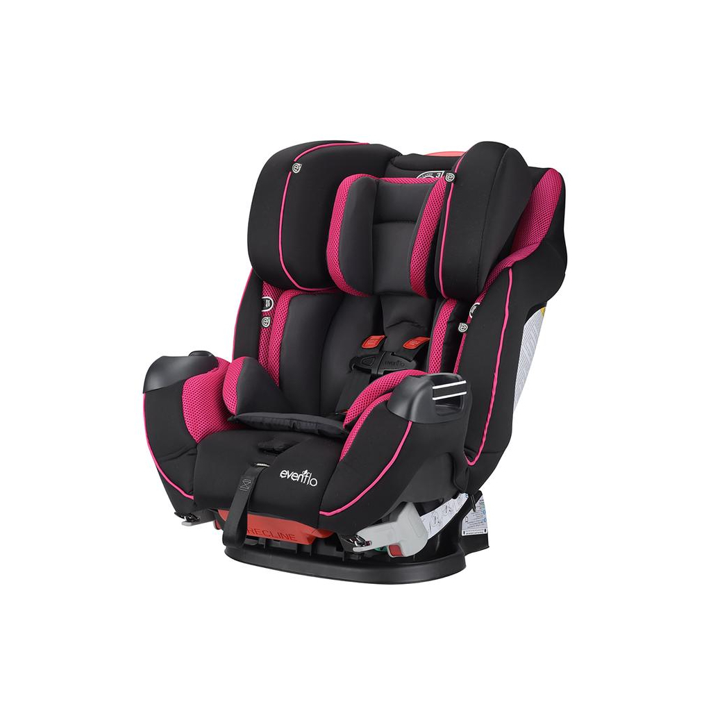Автокрісло Evenflo Symphony ELITE Raspberry Sorbet (032884192540) - зображення 5