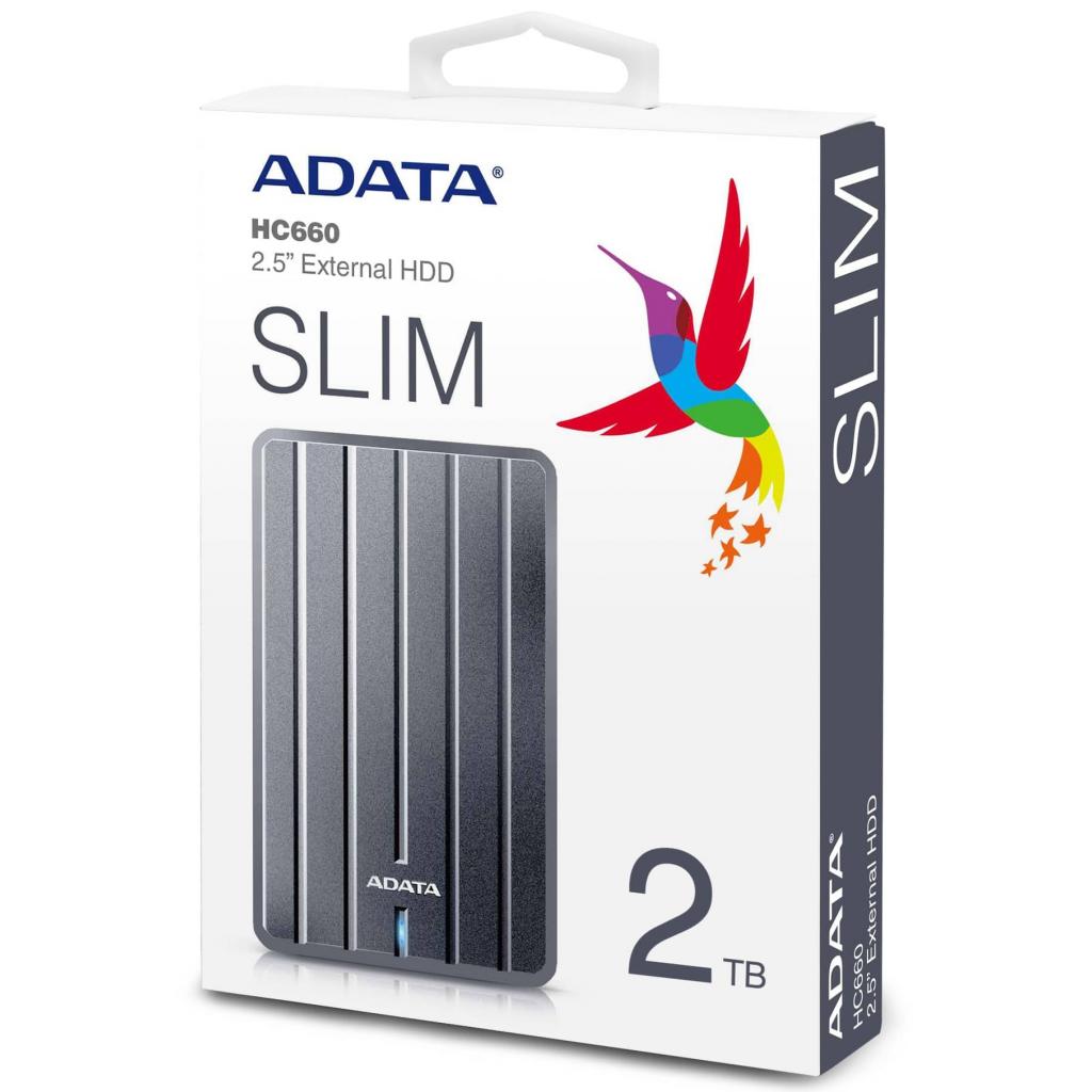 Зовнішній жорсткий диск 2.5" 2TB ADATA (AHC660-2TU31-CGY) - зображення 5