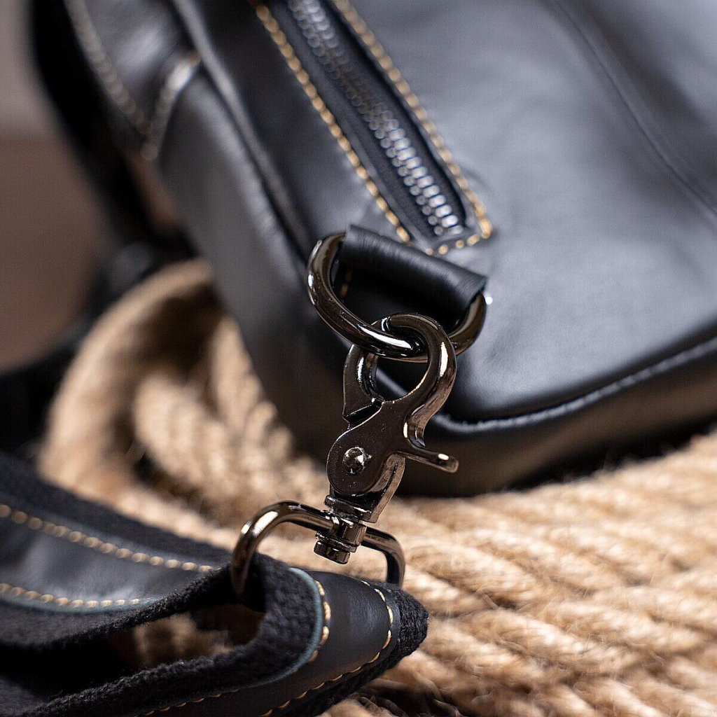 Сумка Vintage На плече Чорна (14760) - зображення 9