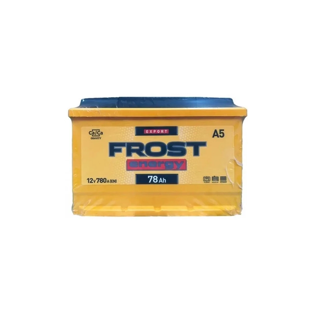 Акумулятор автомобільний FROST ENERGY 78Ah (+/-) (780EN) (х00003077) - зображення 1