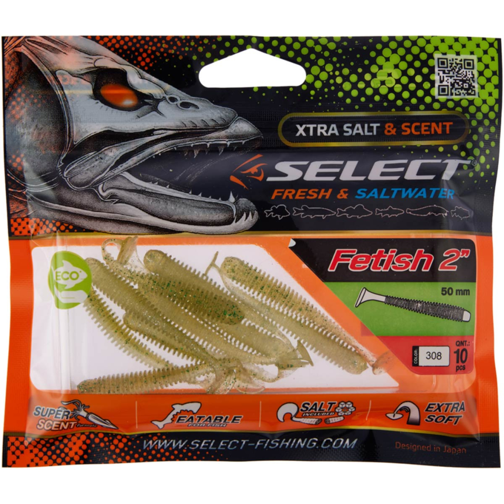 Силікон рибальський Select Fetish 2" 308 (10 шт/уп) (1870.71.18) - зображення 2