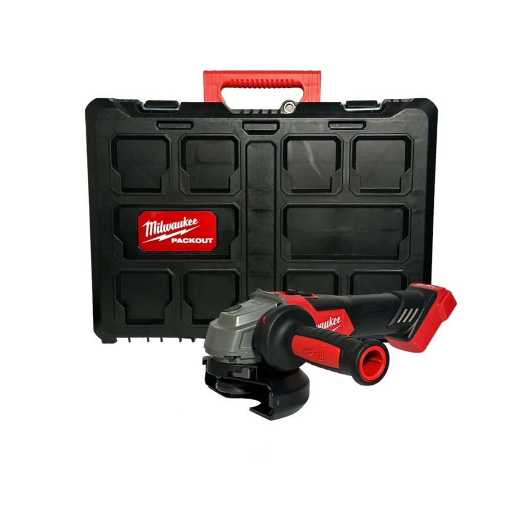 Шліфувальна машина Milwaukee M18 FSAG125X-0, 125мм, кейс PACKOUT (без АКБ та ЗП) (4933000035) - зображення 2